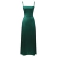 thumbnail image 4 of Puawkoer Robe Formelle pour Femme Robe Adolescente Tenue Formelle Longues Robes de Mariage pour Invitées Col en V Ajourée Robe Censurée Robes Habillées pour Invitée de Mariage Design Convenant au Quotidien Perle, 4 of 5