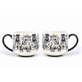 thumbnail image 2 of Ma Maison Tasse de Chien Noir et Blanc, 17 oz, 2 of 4