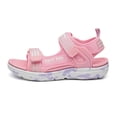 thumbnail image 5 of Liyamei Children's Fashion Solid Color Open Toe Breathable Comfortable Sandals Pink 5-5.5 Years, 5 of 5