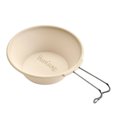 thumbnail image 1 of Guardoinrt Portable Camping Sake Cup Easy To Carry Excellent Impact Resistance Graduated Handle Bowl LightYellow 300ml, 1 of 6