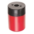 thumbnail image 2 of Staedtler Manual Metal Pencil Sharpener with 1 Hole, Red, 2 of 4