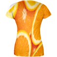 thumbnail image 2 of Orange Oranges Citrus All Over Juniors T-Shirt, 2 of 2