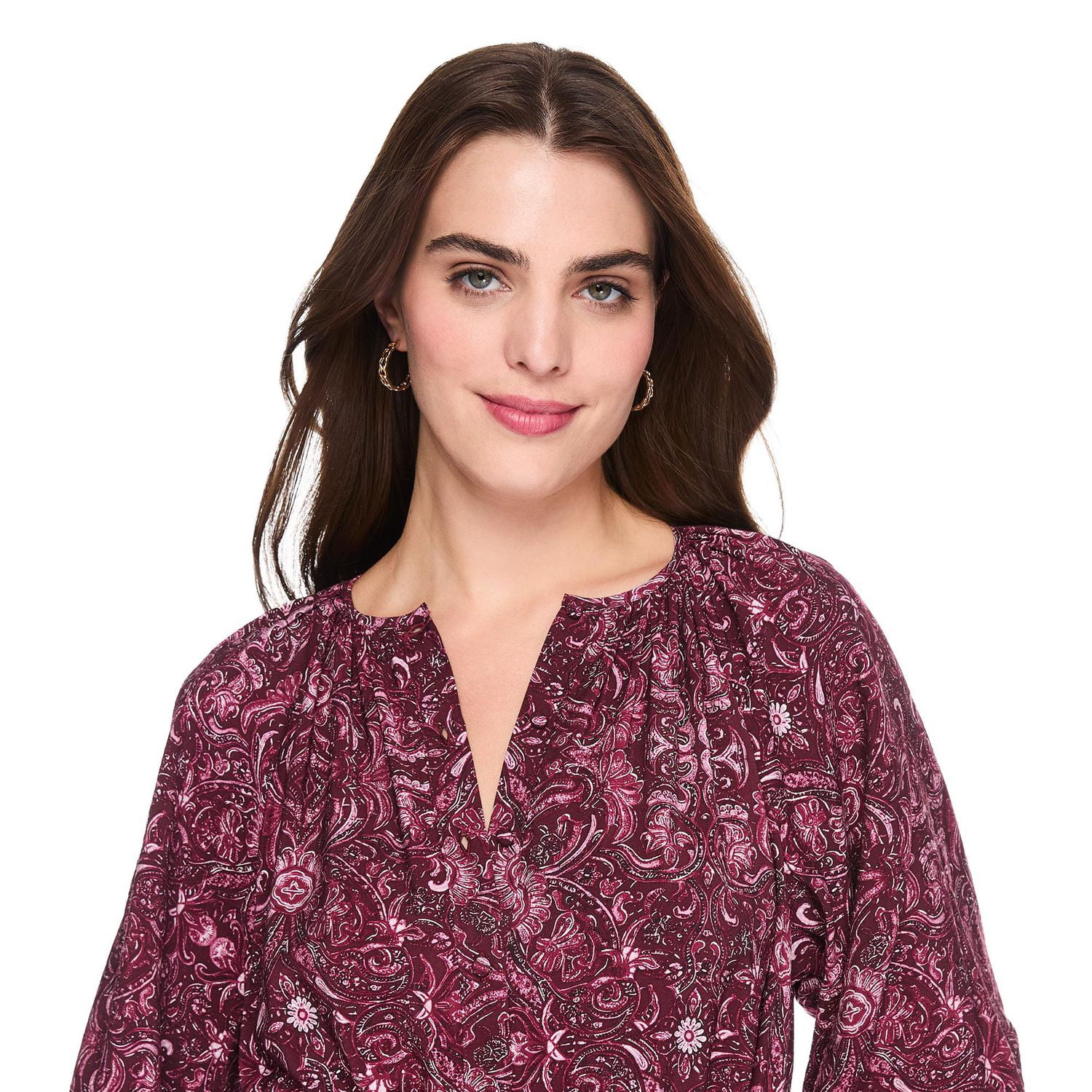 Robe longue imprimée George pour femmes