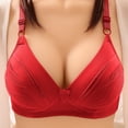 thumbnail image 1 of Bras for Women, Womans Embroidered Glossy Comfortable Breathable Bra Underwear No Rims, 1 of 6