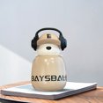 thumbnail image 4 of EGNMCR Cups Big Belly Cup, Children's Insulated Cup, Earphone, Bear Insulated Cup, Cute And Straw Cup, Compact And Portable Water bottle, 4 of 4