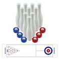 thumbnail image 4 of Shuffleboard Bowling Game Set Tabletop Board Game For Indoor Games Family Games, 4 of 12