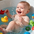 thumbnail image 4 of Floating Water Temperature Gauge for Real- Pool and Bath Temperature with Three-Color Display in ABS Construction for Disposable Pool and Bathtub Use, 4 of 7