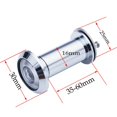 thumbnail image 2 of MYG 200° Door Peephole Viewer Wide Angle Eye Sight Hole Adjustable Glass Len, 2 of 9