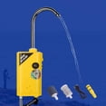 thumbnail image 4 of GROWTH TANK Oxygen Pum Automatic Induction Portable Outdoor USB Accessories Yellow, 4 of 9