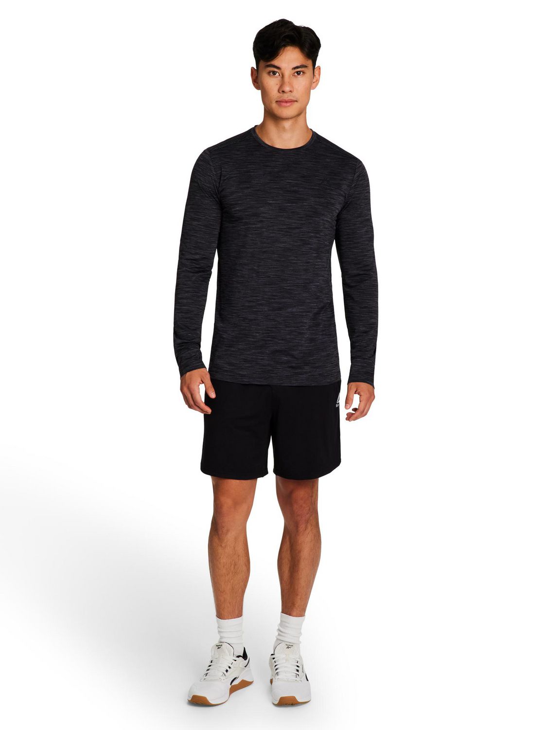 Reebok Chemise à manches longues Stride Performance pour hommes
