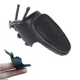 thumbnail image 2 of Soft Leather Thumb Ring Archery Finger Protector Recurve Bow Finger Guard Traditional Bow Protector Shooting Glove, 2 of 7