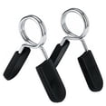 thumbnail image 1 of Yhmxh Workout Equipment Exercise Equipment Home Gym Equipment Pilates Equipment 2Pcs 50mm Barbell Gym Weight Bar Dumbbell Lock Clamp Spring Collar Clips Barbell Collars, 1 of 2