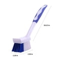 thumbnail image 3 of Birdeem Dish Washing Brush with Handle Dish Brush Scrub Brush for Pans Pots Dishwashing and Cleaning Brushes, 3 of 12