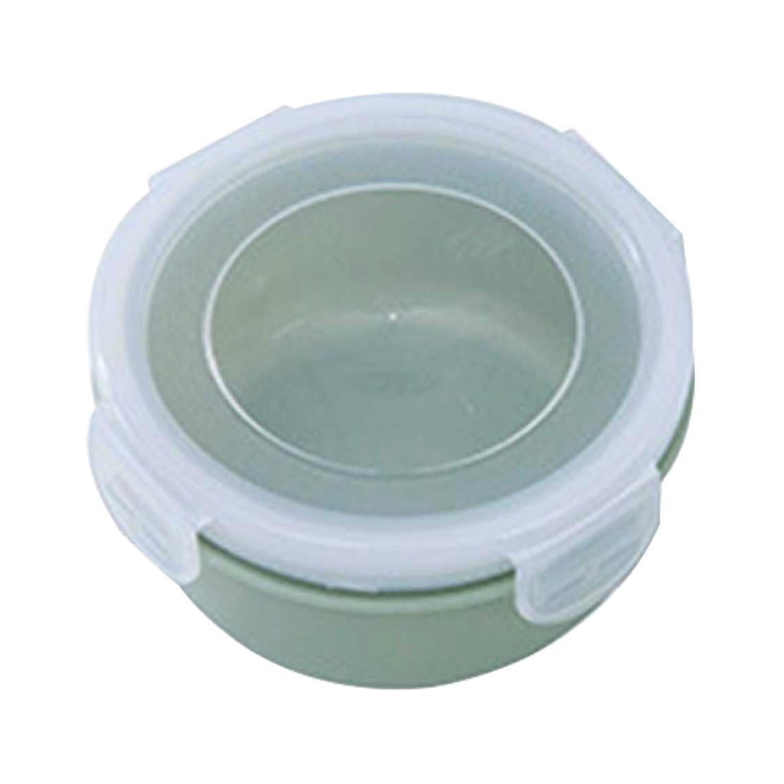 Fridja Summer Clearance Reusable Small Plastic Containers with Clear Lids, Mini Food Refrigerator Storage Freezer Containers, Stackable Food Storage Jars, Condiment Jars Lunch Box Accessories, Green
