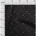 thumbnail image 1 of oneOone Silk Tabby Fabric Dot & Flower Floral Printed Fabric 1 Yard 42 Inch Wide, 1 of 4