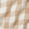 thumbnail image 4 of FRAÎCHE Spring Taupe Gingham Placemats, 4 pack, 4 of 5