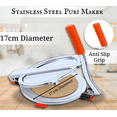 thumbnail image 3 of Stainless Steel Puri Maker, Press Machine for Papad khakhra etc. Roti Maker, 3 of 4