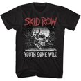 thumbnail image 3 of Skid Row Heavy Metal Band Graffiti Gone Wild Noir T-Shirt pour Adulte Tee, 3 of 3