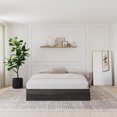 thumbnail image 2 of Nexera 3 Drawer King Size Storage Bed Frame, Bark Gray, 2 of 3