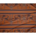 thumbnail image 4 of oneOone Polyester Lycra Fabric Swirl & Floral Block Printed Craft Fabric BTY 56 Inch Wide, 4 of 4
