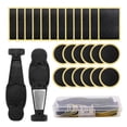 thumbnail image 2 of 26 Pcs Bike Inner Tire Repair Tool Kit Bike Inner Tube Patches Repair Sets with Metal Rasps Tire Levers Bicycles Tire Patches for MTB Motorcycles, 2 of 9