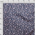 thumbnail image 2 of oneOone Tissu Flex Coton Bleu Floral & Texture Matériel de Robe Tissu Imprimé Tissu au Mètre 40 Pouces de Large, 2 of 4
