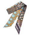 thumbnail image 1 of Foulard Multicolore Mode Femmes Ruban Sac Chapeau Bandeau Poignée Nouée Petit Ruban Foulard, 1 of 2