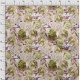 thumbnail image 4 of oneOone Rayon Lime Green Fabric Floral Sewing Craft Projects Fabric Prints By Yard 56 Inch Wide-D2, 4 of 4