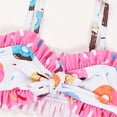 thumbnail image 4 of Sunnyoo Big Girls 3 Piece Swimsuit Cartoon Bikini Set Skirt Bathing Suits, Sizes 3-12, 4 of 6