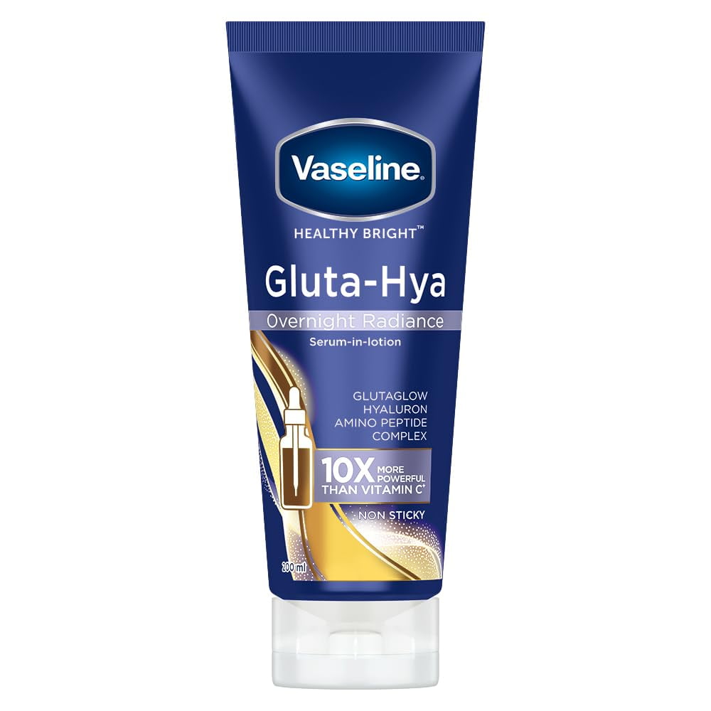 Vaseline Gluta-Hya Overnight Radiance, Serum-In-Lotion, Boosted