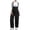 Black-snow women bib, variant on Dazajoo Black Snow Pants Ski Bibs Men Women Baggy Snowboard Pants Insulated Waterproof Windproof Warm Outdoor Winter Ski Overalls,M