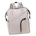 thumbnail image 3 of Diaper Bag Mother Bag Large Storage Space Adjustable Shoulder Strap for Walking, skin, 3 of 8
