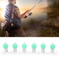 thumbnail image 4 of Squid Umbrella Hook, Strong Bearing Capacity Portable Exquisite Simple Operation Stainless Steel Squid Hook  For Sea Fishing Emerald Green,Light White, 4 of 8