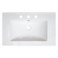 thumbnail image 2 of American Imaginations 30-in. W 3H8-in. Ceramic Top Set In White Color - Overflow Drain Incl. AI-32875, 2 of 8