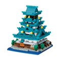 thumbnail image 1 of nanoblock - World Famous Buildings - Osaka Castle, Sight to See Series Building Kit, 1 of 5