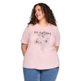 thumbnail image 1 of Lane Bryant Women's Plus Crew-Neck T-Shirt, 1 of 6