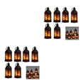 thumbnail image 3 of Baohd 2pcs/set Warm And Inviting Atmosphere With Decorative Lanterns Desktop Size black*6PCS 2Set, 3 of 6