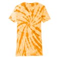 thumbnail image 1 of Gravity Threads Womens Tie-Dye V-Neck Shirt - Gold - X-Large, 1 of 1