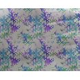 thumbnail image 5 of oneOone Georgette Viscose Medium Blue Fabric Abstracts Dress Material Fabric Print Fabric By The Yard 42 Inch Wide, 5 of 5