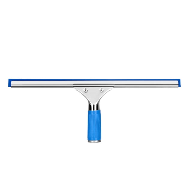 Professional Window Squeegee with Rubber Lip Long Handle Bathroom Shower Window Wiper Glass Cleaning Tool
