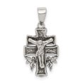 thumbnail image 1 of Pendentif Mini Crucifix en Argent Sterling 925 Antique, 1 of 2