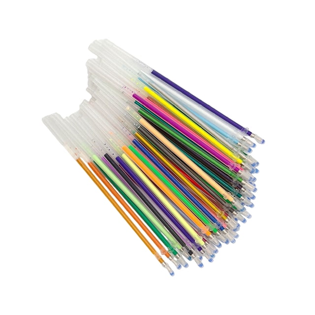 Gel Pen Set Glitter Gel Pens For Adult Kids Coloring Drawing Pens Coloring Pens For Coloring Books Replace Stationery 100pcs Art Pens Markers For Drawing Doodling Journalin 1.3ml Pens Ballpoint Smooth