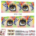 thumbnail image 4 of braveheart Watermark Nail Sticker Tatoos Halloween Eye nail wrap Colorful Eyes Skull Element Nail Wraps DIY Manicure Sticker, 4 of 8