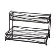 thumbnail image 1 of Home Details 27174-MATTEBLK 2 Tier Vanity Tower, Matte Black, 1 of 1