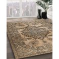 thumbnail image 2 of Ahgly Company Tapis d'Intérieur Carré Traditionnel Brun Persan, 8' Carré, 2 of 6
