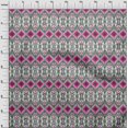 thumbnail image 3 of oneOone Cotton Poplin Fabric Geometric Ikat Printed Craft Fabric BTY 56 Inch Wide, 3 of 4