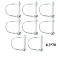 thumbnail image 3 of tamizeot 8pcs/set Heavy Duty Lynch Pin Assortment For Farm And Garden Wire Lock Pin Trailer Coupler Pin 6.3*70, 3 of 6