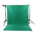 thumbnail image 4 of Toile de Fond Photo, Toile de Fond Photo Verte Chiffrement 75D avec Clips de Retenue pour Diffusion en Direct 1x2 M/39,4x78,7 Po, 4 of 8