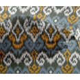 thumbnail image 4 of oneOone Viscose Chiffon Fabric Diamond & Swirl Ikat Print Fabric By Yard 42 Inch Wide, 4 of 4