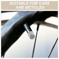 thumbnail image 2 of 10pcs Plastic Car Bicycle Tire Valve Stem Caps With Sealing Rings For Preventing Air Leakage Valve Stem Caps For Car Bike Motorcycle, 2 of 8
